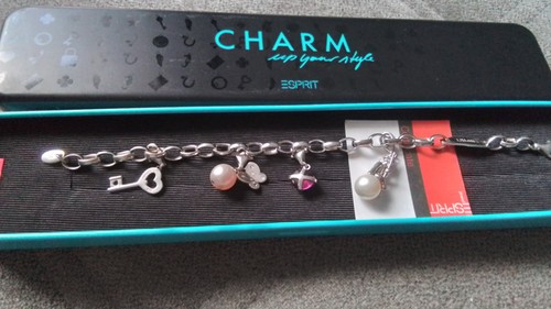 Esprit charm armband 925 - esprit,