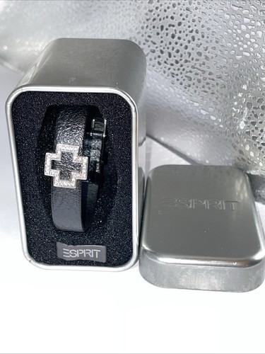 Esprit leder armband - esprit, leder-armband+925