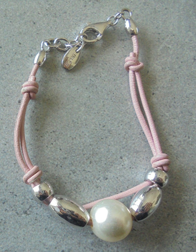 Esprit armband silber rosa mit - esprit, silber/rosa